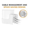 thumbnail image 5 of Wall Mount For Deco X20 X60 X50 X55 Wifi 6 Wall Mount Bracket With Cable Organizer Home Mesh Wifi S, 5 of 5