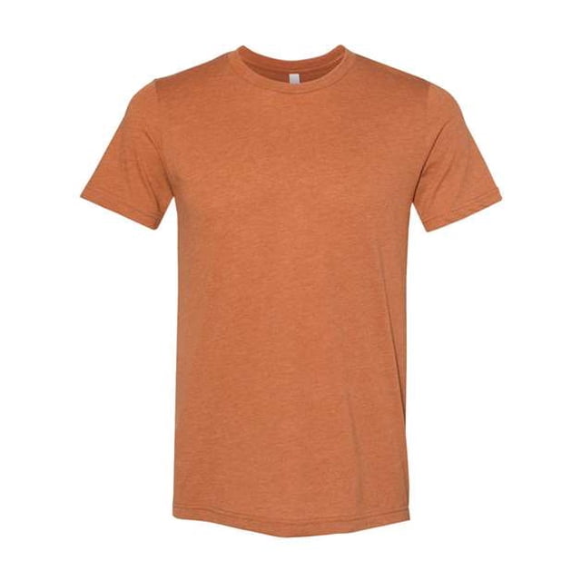 BELLA+CANVAS T-Shirt Jersey CVC pour Homme, TG, Automne Chiné