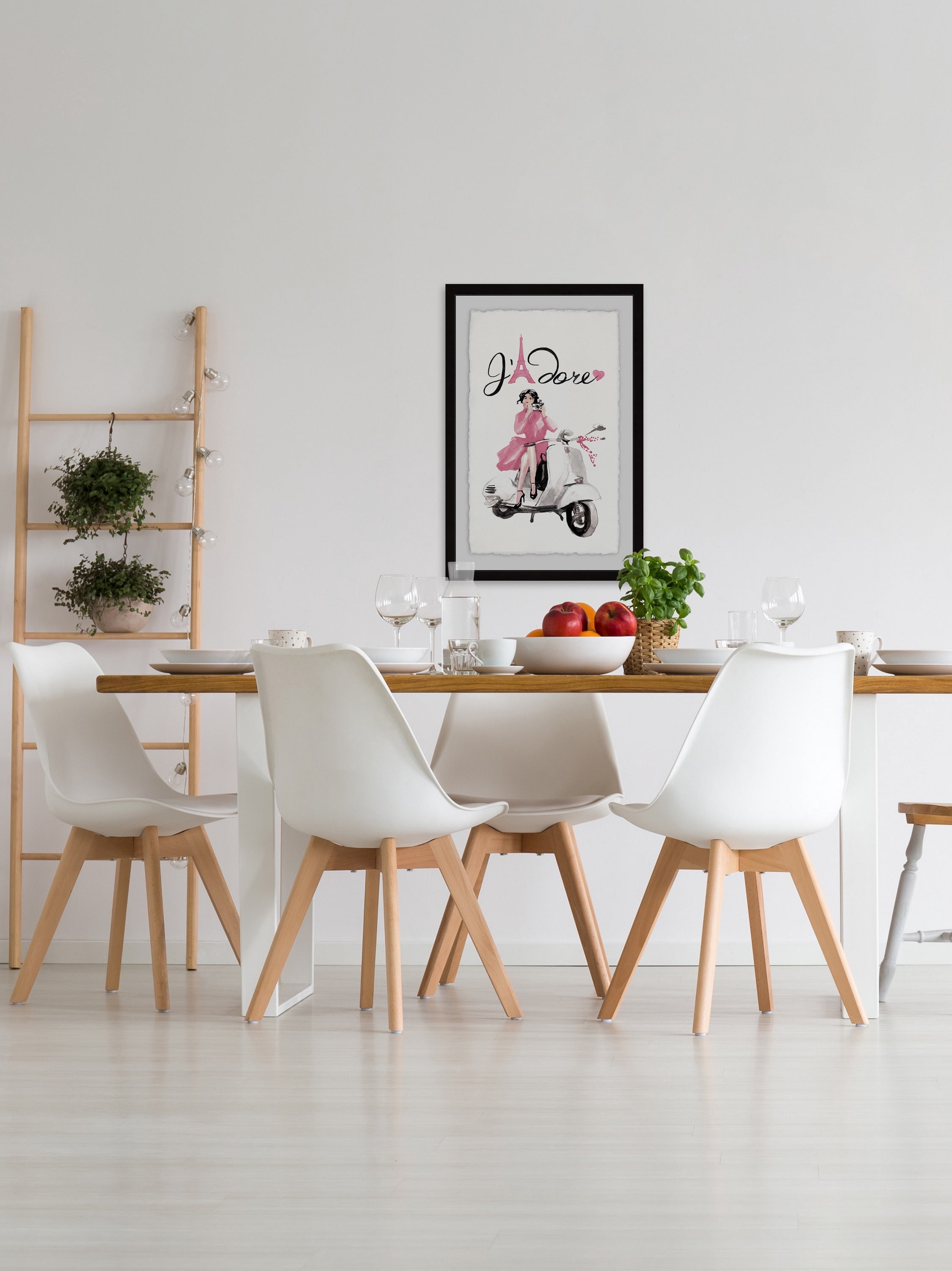 I Adore Framed Painting Print