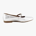 thumbnail image 6 of Naturalizer Kelly-Chain Women's Flats Silver Metallic Size 11 W, 6 of 8