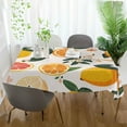 thumbnail image 3 of Yayeee Tablecloths 54" x 54" Rectangle Wrinkle Resistant Party Table Cover, Orange Slices, 3 of 8