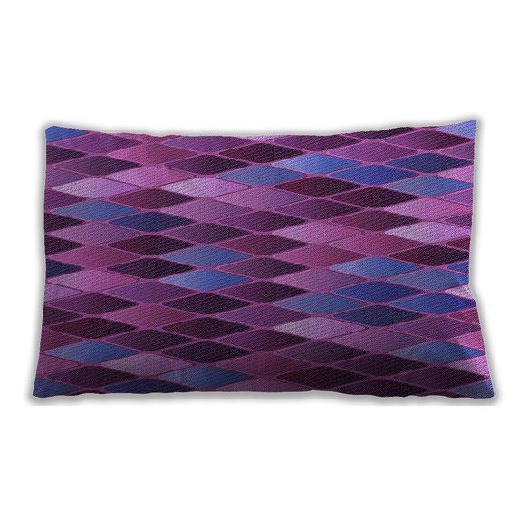 Ahgly Company Indoor Rectangular Contemporary Lumbar Throw Pillow, 13 inch by 19 inch