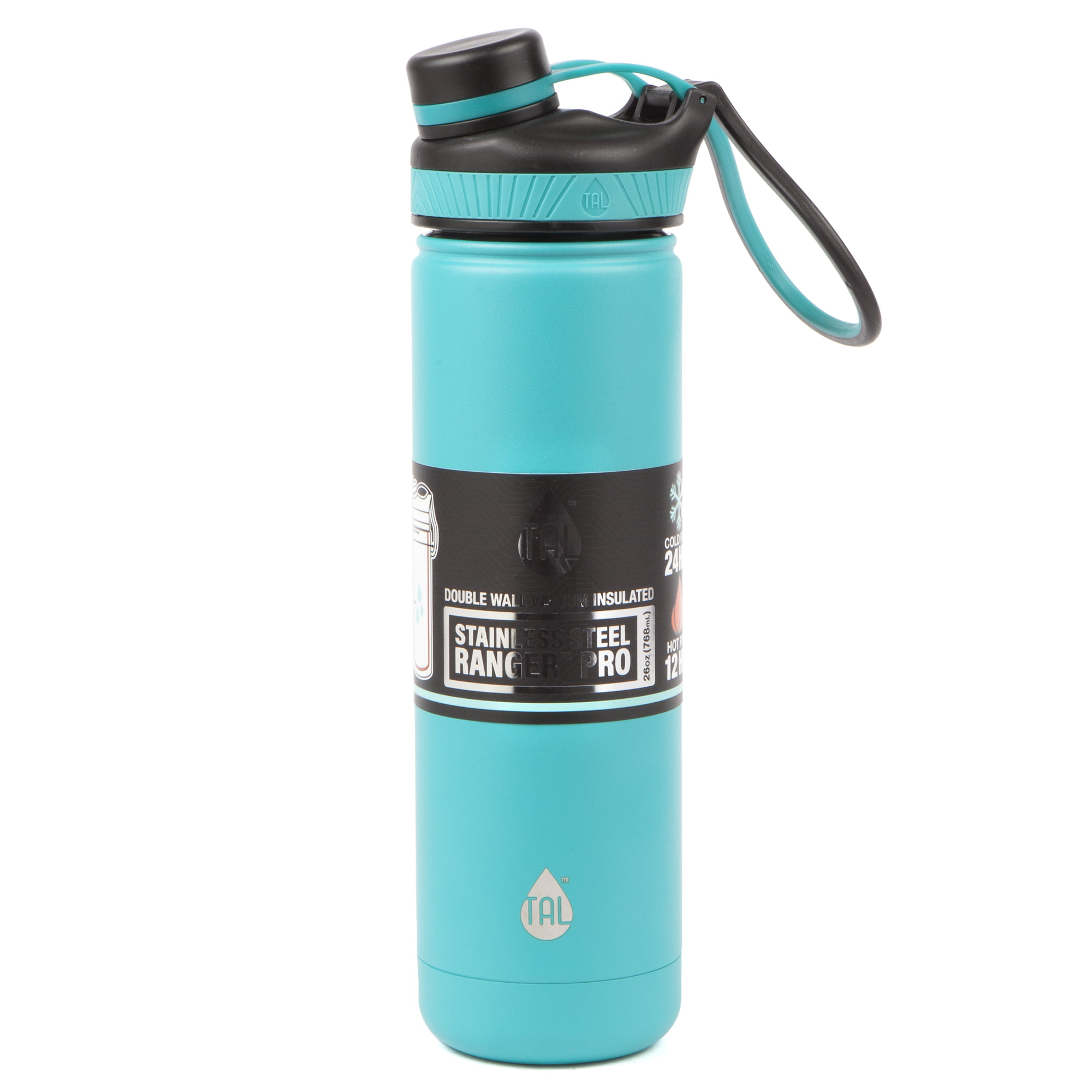 Tal 26 Ounce Coral Double Wall Vacuum Insulated Stainless Steel Ranger Pro  Water Bottle 