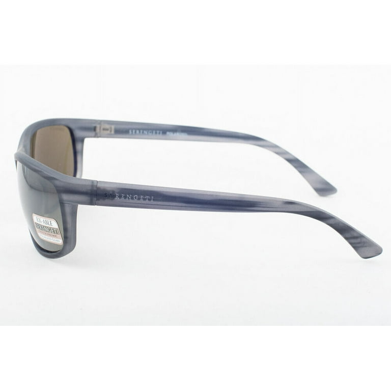 Serengeti 8675 Sunglasses Eyewear Alessio Striped Grey PZG 555nm