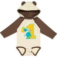 thumbnail image 3 of Inktastic First Birthday Monster Boys or Girls Long Sleeve Baby Bodysuit, 3 of 5