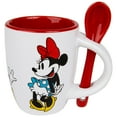 thumbnail image 1 of Disney Minnie Mouse Classic Poses Ceramic Espresso Mug with Spoon, 1 of 5