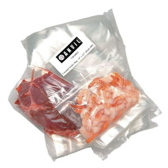 Vollrath Vacuum Sealer Bag,15 in L,10 in W,PK100 40816