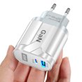 thumbnail image 1 of Cargador 65W GaN 2 puertos Quick Charge 3.0 para iPhone 13 Pro Xiaomi Phone Laptop, 1 of 5