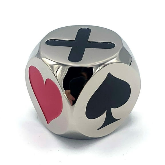 Luck Lab Premium Trump Marker/Indicator - for use with Euchre, Pinochle, Bridge and More - Comes with Black Velvet Storage Bag.