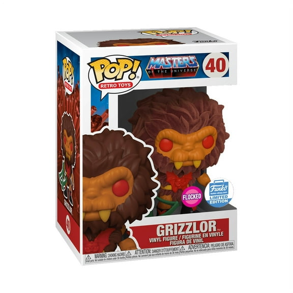 Funko POP! Retro Toys Masters of the Universe Grizzlor #40 [Flocked] Exclusive