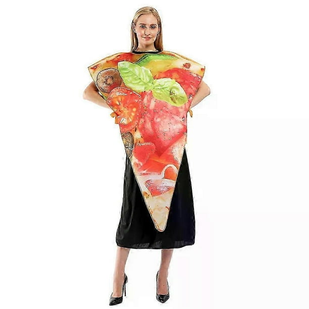 Adult Funny Pizza Jumpsuit Food Role Play Family Group Jumpsuit Carnival Easter Purim Masquerade