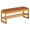 Brown, variant on Furnibear Shoe Rack Bench with Storage 2-Tier Rubberwood Entryway Bench with Flip-Open Storage for Entryway Hallway Closet, Beige