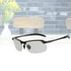 thumbnail image 4 of EeaseMX Gafas de sol polarizadas con clip para hombre, gafas de visión nocturna con lentes de resina, gafas de conducción nocturna de gran tamaño (montura negra), 4 of 8