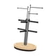 thumbnail image 4 of Soporte organizador para joyas, expositor, decoración con bandeja, collar Negro, 4 of 9