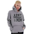 thumbnail image 4 of US Army Mom Military Star Logo Hoodie Sweatshirt Women Brisco Brands S, 4 of 6