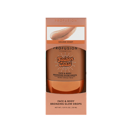 Profusion Cosmetics Golden Coast - Face & Body Bronzing Glow Drops