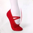 thumbnail image 5 of Women Ballet Slippers Ballet Classical Modern Dance Shoes Adult Girls Gymnastics Training Shoes Canvas Soft Sole Ballet Shoes (824801W,31), 5 of 7