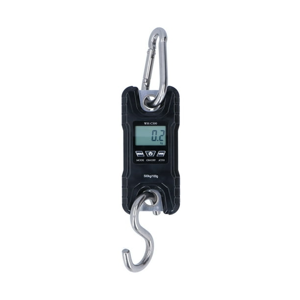 Báscula de grúa Jadeshay electrónica colgante portátil gancho diseño elevado 500 kg/100 g
