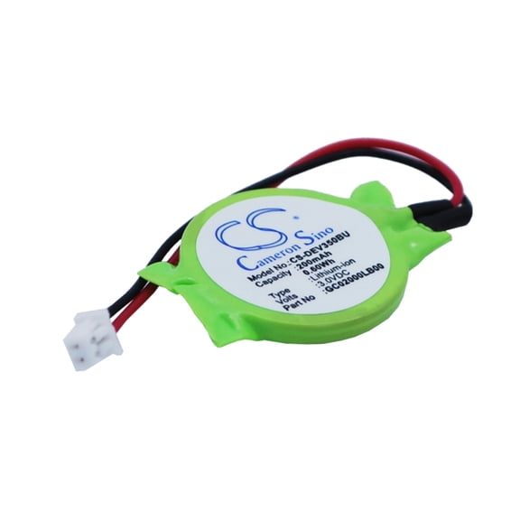 Replacement Battery For GETAC 3v 200mAh / 0.60Wh CMOS / BackUp Battery