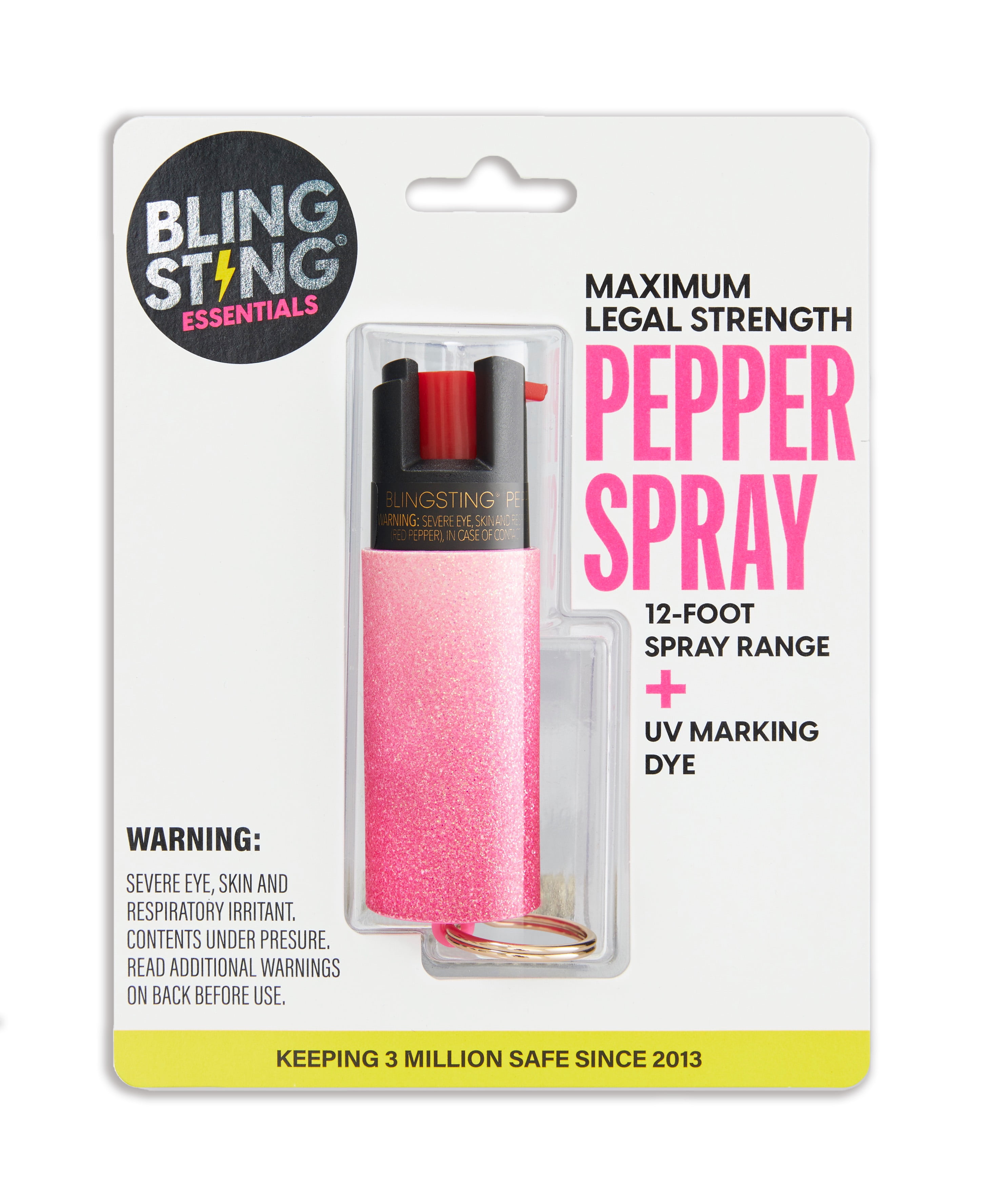 SUPER SPARKLY SAFETY STUFF LLC Bling Sting Super-cute Assorted Plastic  Pepper Spray