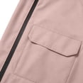 thumbnail image 6 of Bxsruta Mens Windbreaker Jacket Waterproof Hooded Outdoor Coat Utility Rainwear, 6 of 7