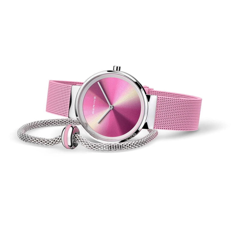 Bering Time Classic Time is Life Edition Polished Silver  display picture 1