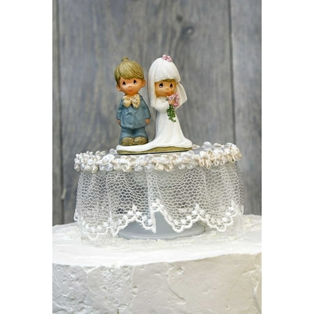 Precious Moments Lace Wedding Cake Topper High quality Precious Moments Lace Wedding Cake Topper High quality