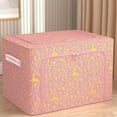 thumbnail image 1 of SuoKom Clothes Storage Organizer Bins Containers, Stackable Storage Bins-Foldable Oxford Cloth Steel Frame Storage Box for Clothing Storage Reinforced Handles Oxford, 1 of 7