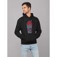 thumbnail image 2 of Classic Cup Design - Retro ICEE 'Coldest Drink In Town' Men's Hoodie, 2 of 4