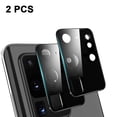 thumbnail image 1 of Película de vidrio de cámara de 2 piezas para Samsung Galaxy S20 Ultra: fácil fijación, antiarañazos, sin interferencias de rayos o sensores, vidrio protector de protección de cámara Adepaton 221067, 1 of 9