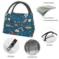 thumbnail image 4 of Gaeub Cartoon Space1 Collapsible Cooler Bag Insulated,Leakproof Food Bag for Hot or Cold Food Delivery,Travel Insulated Bag, or Beach Cooler Bags, 4 of 6