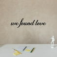 thumbnail image 5 of Handmadetneonsign We Found Love Words Metal Wall Art Light, Quote Metal Sign Wall Decor, Quote Metal Decor, 5 of 5