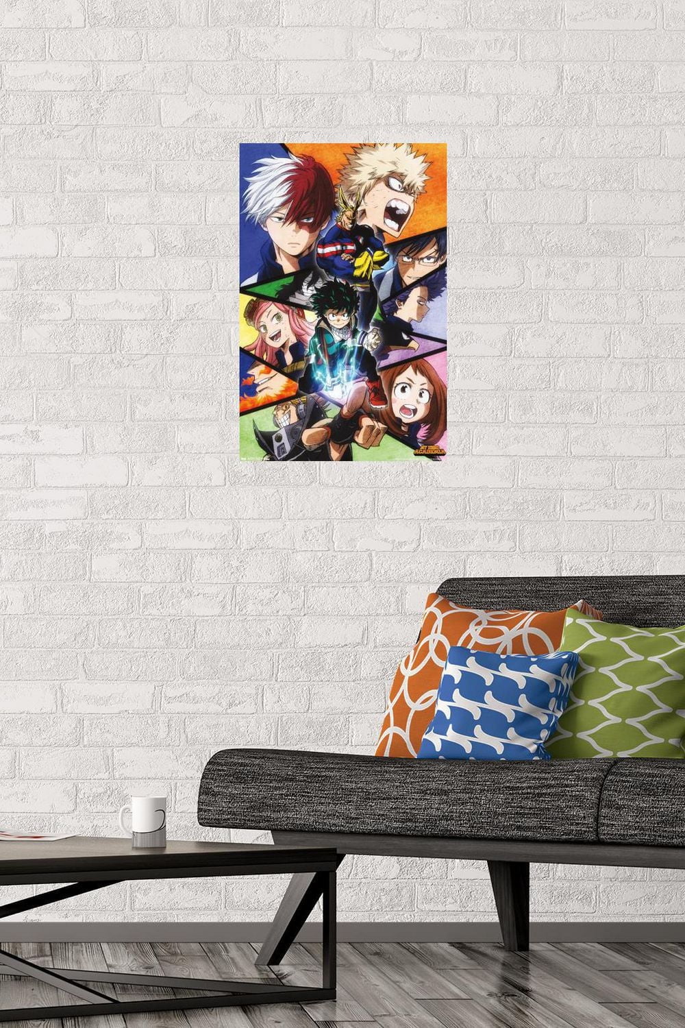 My Hero Academia - Faces Wall Poster, 22.375" x 34"