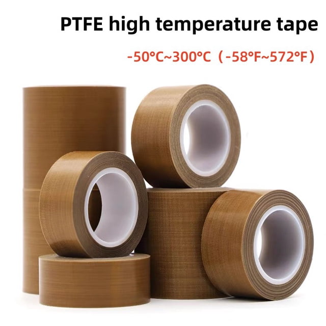 PTFE Ruban Résistant à Haute Température 300° C Isolation Thermique Adhésif Machine de Scellage Auto-Adhésif Rubans Étanches Rouleau