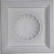 23 7/8"W x 23 7/8"H x 5 1/2"P Shell Ceiling Tile