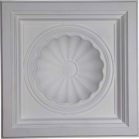23 7/8"W x 23 7/8"H x 5 1/2"P Shell Ceiling Tile