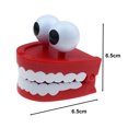 thumbnail image 4 of LCXmlly Toy Clockwork Toy Creative Shape Big Eyes Jumping Denture Educational Mechanical Toy Prank Decoration Gift, 4 of 8