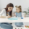 thumbnail image 5 of sixwipe 22 Pcs Small Dry-Erase White Board Set, 11.81" x 7.87" Double-sided Magnetic Whiteboard, Hanging Whiteboard with 7 Magnets 13 Markers 1 Eraser for Drawing Memo for Home Office School, 5 of 7