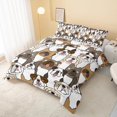 thumbnail image 3 of Kawaii Dog Comforter Twin Size,Dogs Comforter Set For Kids Teens Girls, 3 of 7
