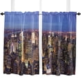 thumbnail image 4 of New York Hamanton City Curtains For Living Room Bedroom Window Treatment Home ration Drapes Kitchen Curtain, 4 of 5