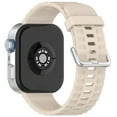thumbnail image 2 of Fit4 Pro Smart Watch Replacement Band Durable Silicone Strap With Secure Silver Buckle Accessory, 2 of 4