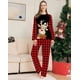 thumbnail image 4 of 2023 New Christmas Family Pajamas Set Mom Dad Kids Baby Matching Outfits Elk Print Cute Sleepwear Xmas Family Look Clothing Sets, 4 of 4