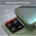 thumbnail image 5 of for Xiaomi 13 Pro Case, Heavy Duty Shockproof Slim Protection Phone Case Support Wireless Charging Cover for Xiaomi 13 Pro HD Green, 5 of 16