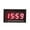 Green,Red,Blue,Orange, variant on ROZYARD 12V/24V Auto Dashboard Digtal LED Clock Watch Car Decoration 24-Hour Car Clock with Timer Function