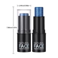 thumbnail image 2 of CreamEye Shadow Brightener Sticks Set for Eyes Pearl White Black Gray Khaki Blue Violet Purple Silver Glitter Liquid Pencil Eye Shadow Applicator Stick Palett, 2 of 4