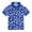 Blue, variant on Sakmal Summer Clothes For Kids Blue Polo Henley 1-8y Graphic Tee Short Sleeve Big Kids Tops Boy And Girl