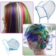 thumbnail image 3 of 4 Pcs Bonnet de Coloration Jetable Kit de Bonnet de Mèches Bonnet de Teinture Outil de Teinture pour Cheveux, 3 of 5