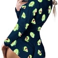 thumbnail image 5 of Womens Sexy Romper Pajamas Casual Deep V Neck Long Sleeve Bodysuit, 5 of 5