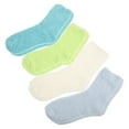 thumbnail image 4 of KALLORY 4 Pairs Women’s Winter Slipper Socks Coral Fleece Warm Cozy Indoor Socks for Cold Weather, 4 of 8