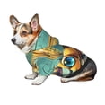 thumbnail image 7 of Honeii Cartoon Dragonfly Art Print Small Dog Hoodies Pet Hooded Sweatshirts Fall Winter Puppy Cat Sweaters Warm Clothes for Small Dogs Outfits Costume-Medium, 7 of 7